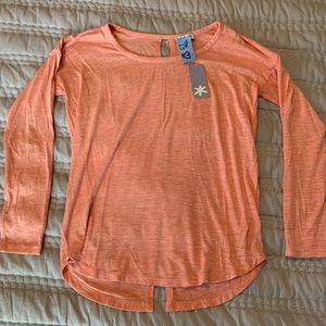 Coral splendid long sleeve top